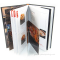 Hardcover Book Printing Cheap custom printed restaurant menu cook book Supplier